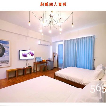蔚藍白鷺民宿 Donggang Exterior foto